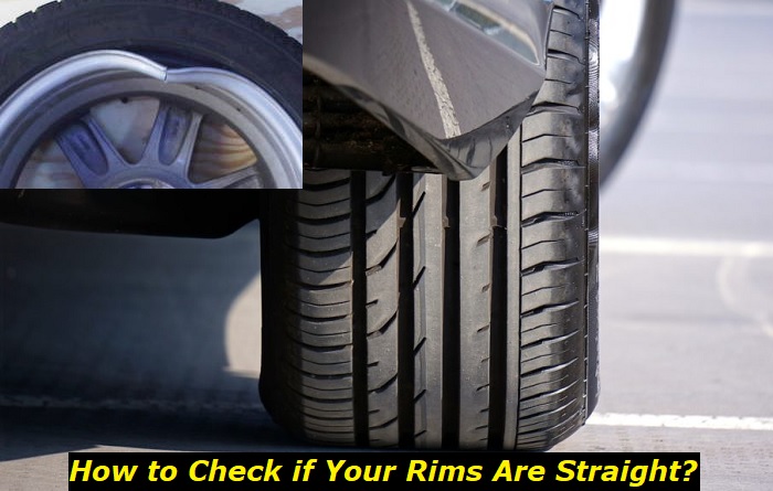 check if car rims are straight